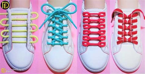 how to tie elastic shoelaces.